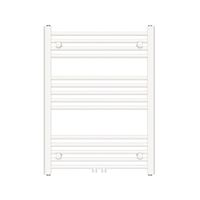 Adema Basic radiator 60x80cm recht middenaansluiting wit