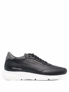 Philipp Plein baskets en cuir - Noir