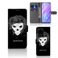 Telefoonhoesje met Naam Samsung Galaxy S20 Ultra Skull Hair