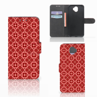 Wiko Wim Telefoon Hoesje Batik Rood