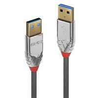 LINDY 36627 2m USB 3.0 Type A kabel, Cromo Line antraciet
