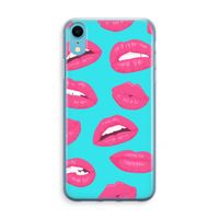 Bite my lip: iPhone XR Transparant Hoesje