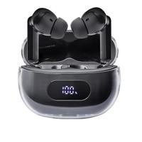 Intenso Buds Plus T310AE T310AE T310AE Draadloze hoofdtelefoon met Active Noise Cancelling, ENC, Bluetooth en tot 25 uur muziekweergave, zwart