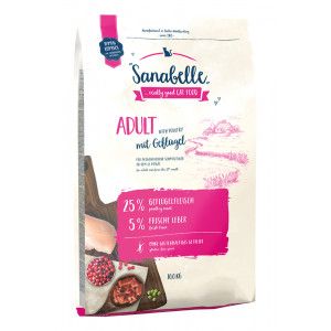 Sanabelle Adult kattenvoer met gevogelte 2 kg