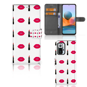 Xiaomi Redmi Note 10 Pro Telefoon Hoesje Lipstick Kiss