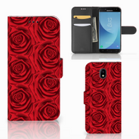 Samsung Galaxy J5 2017 Hoesje Red Roses