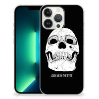 Silicone Back Case iPhone 13 Pro Max Skull Eyes