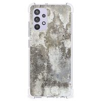 Samsung Galaxy A32 4G | A32 5G Enterprise Editie Anti-Shock Hoesje Beton Print - thumbnail