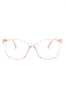 Mykita lunettes de vue rectangulaires Mosha - Rose