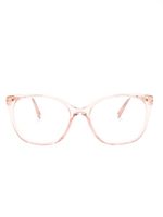 Mykita lunettes de vue rectangulaires Mosha - Rose - thumbnail