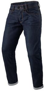 REV'IT! Lewis Selvedge TF, Motorjeans heren, Donkerblauw lengte 36