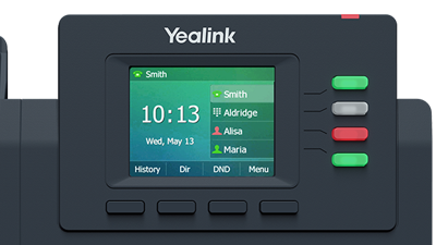 Yealink T33P IP telefoon Grijs 4 regels