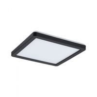 Paulmann 71000 P Atria Shine 11,2W 3000K 190x190 sz Ks LED-plafondlamp LED 11.2 W Zwart - thumbnail