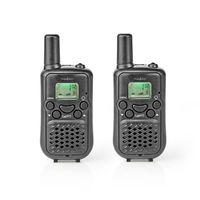 Nedis Walkie talkie Set | 2 Handsets | Tot 5 km | 1 stuks - WLTK0500BK WLTK0500BK - thumbnail