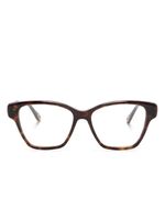 Chloé Eyewear lunettes de vue rectangulaires Gayia - Marron