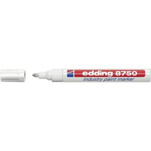 Edding 8750 4-8750049 Lakmarker Wit 2 mm, 4 mm