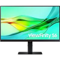 Samsung ViewFinity S6 LS24D600UAUXEN 24 Quad HD 100Hz USB-C 90W IPS Monitor - thumbnail