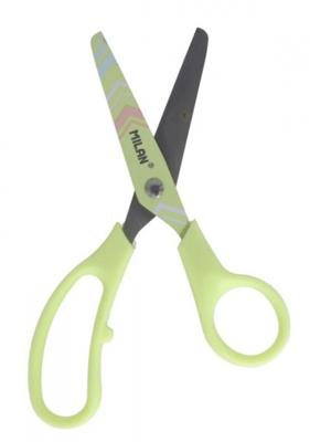 Milan schaar Basic 13,4 cm staal geel