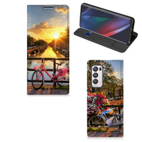 OPPO Find X3 Neo Book Cover Amsterdamse Grachten