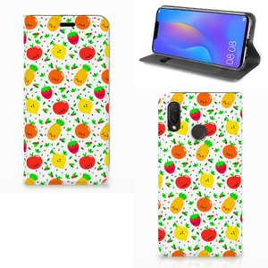 Huawei P Smart Plus Flip Style Cover Fruits