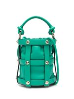 Ferragamo sac seau à design structuré - Vert - thumbnail