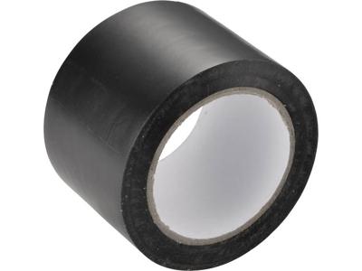 TRU COMPONENTS 1564065 PVC-plakband Zwart (l x b) 12.5 m x 50 mm 12.5 m