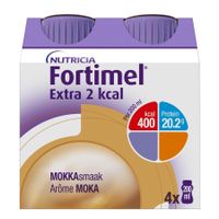 Fortimel Extra 2 Kcal Mokka 4x200 ml - thumbnail