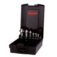 RUKO ULTIMATECUT 4S 102890RO Kegelverzinkboorset 6-delig 6.30 mm, 8.30 mm, 10.40 mm, 12.40 mm, 16.50 mm, 20.50 mm HSS Cilinderschacht 1 set(s) - thumbnail