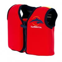 Konfidence zwemvest junior neopreen rood/geel