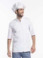 Chaud Devant 920 Monza White Short Sleeve Koksbuis - thumbnail