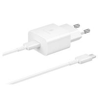 Samsung Snelle Reislader & USB-C Kabel EP-T1510XWEGEU - 15W - Wit