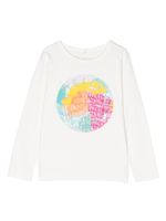 Stella McCartney Kids t-shirt à logo imprimé - Blanc - thumbnail