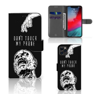 Portemonnee Hoesje Apple iPhone 11 Pro Max Zombie