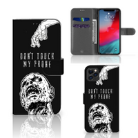 Portemonnee Hoesje Apple iPhone 11 Pro Max Zombie - thumbnail