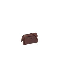 Justified Bags Justified Bags® Nynke Small Front Pocket Leren Schoudertas Bruin