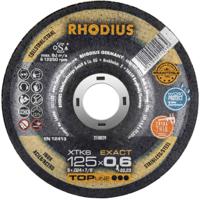 Rhodius XTK6 EXACT 210828 Doorslijpschijf gebogen 115 mm 1 stuk(s) RVS, Staal - thumbnail