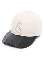 Jil Sander casquette à logo brodé - Tons neutres