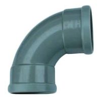 PVC Bocht 88° manchet - 2 x mof 110 mm