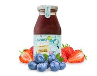 Sienna & Friends Smoothie bosbes aardbei vanille bio (200 ml) - thumbnail