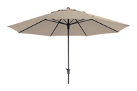 Madison stokparasol timor luxe Ecru 400 cm. - thumbnail