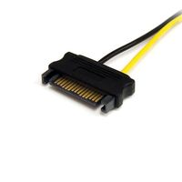 StarTech.com 15cm SATA Voeding naar 8-pins PCI Express Videokaart Voeding Verloopkabel - thumbnail