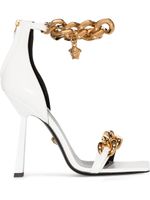 Versace sandales Medusa Head 140 mm - Blanc - thumbnail