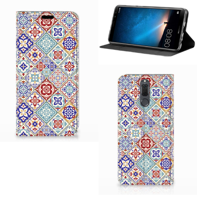 Huawei Mate 10 Lite Standcase Tiles Color