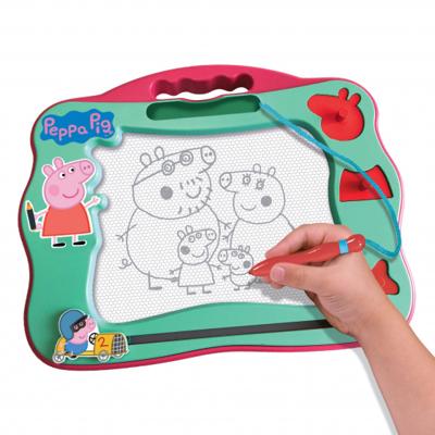 Nickelodeon tekenbord Peppa Pig magnetisch 28 cm turquoise Nickelodeon tekenbord Peppa Pig magnetisch 28 cm turquoise