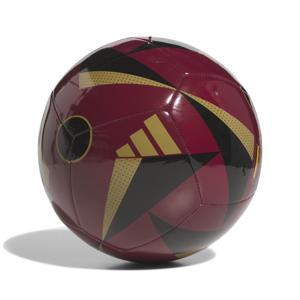 adidas EK 2024 Fussballliebe België Voetbal Maat 5 Bordeauxrood Zwart Goud