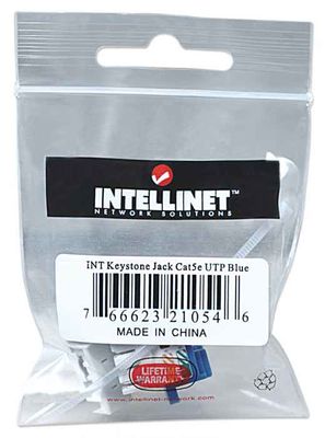 Intellinet 210546 RJ45-inbouwmodule Keystone CAT 5e