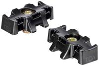 HellermannTyton S3SB15CBM8-PA6GF30-BK bevestigingsvoet schroefbaar 151-01010 Zwart