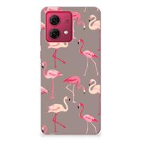 Motorola Moto G84 TPU Hoesje Flamingo