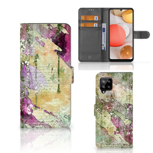 Hoesje Samsung Galaxy A42 5G Letter Painting