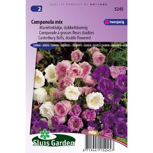 Campanula zaden dubbel Choice Mix klokjesbloem